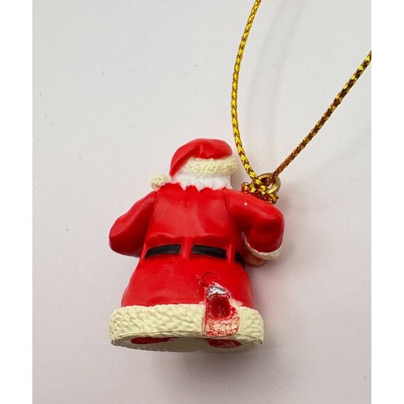 Vintage Coca-Cola Santa Claus Mini Christmas Tree Ornament Coke Bottle - Picture 2 of 7